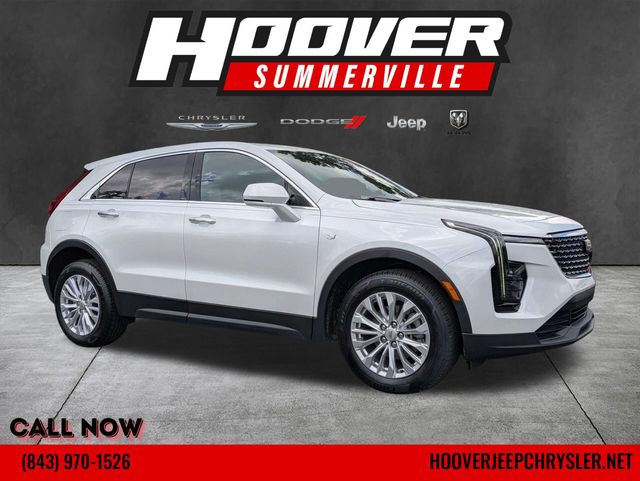 Crystal White Tricoat 2024 Cadillac XT4 SUV / Crossover Front-Wheel Drive 9-Speed Automatic