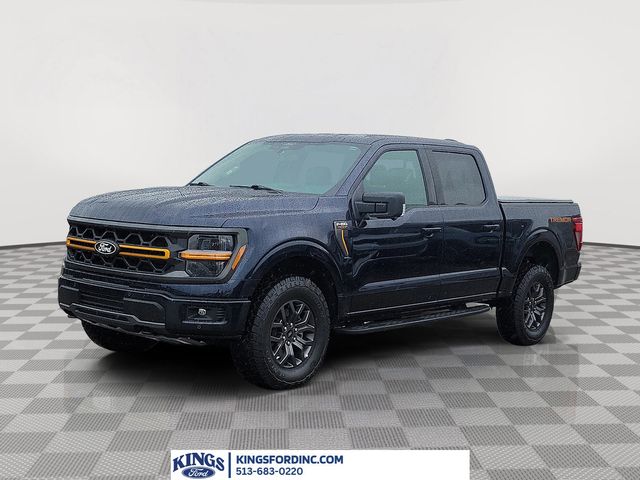 Antimatter Blue Metallic 2025 Ford F-150 Pickup Truck Four-Wheel Drive Automatic