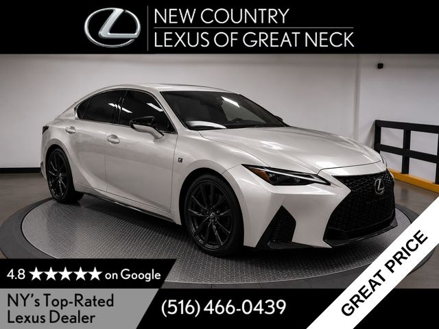 Iridium 2025 Lexus IS Sedan 6-Speed Automatic