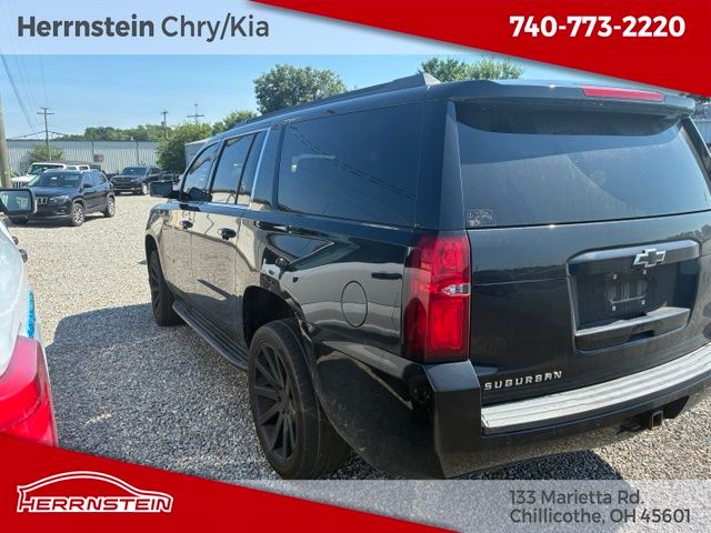 Black 2019 Chevrolet Suburban SUV / Crossover Four-Wheel Drive 6-Speed Automatic Overdrive