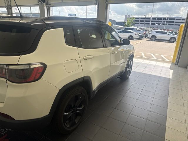 2021 Jeep Compass Altitude White at Texan Dodge Chrysler Jeep Ram