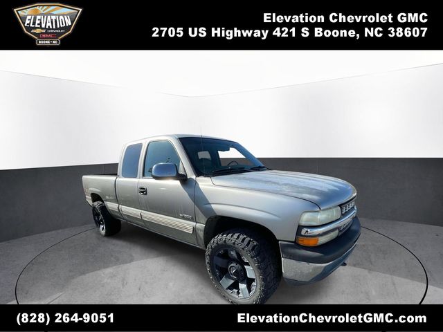 Light Pewter Metallic 2000 Chevrolet Silverado 1500 LT Extended Cab 4WD Pickup Truck Four-Wheel Drive 4-Speed Automatic