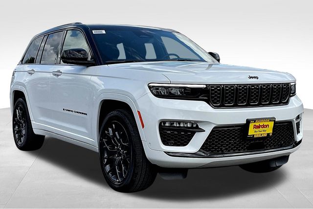 Bright White Clearcoat 2025 Jeep Grand Cherokee SUV / Crossover Four-Wheel Drive 8-Speed Automatic