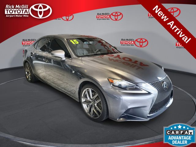 Nebula Gray Pearl 2015 Lexus IS Sedan All-Wheel Drive 6-Speed Automatic