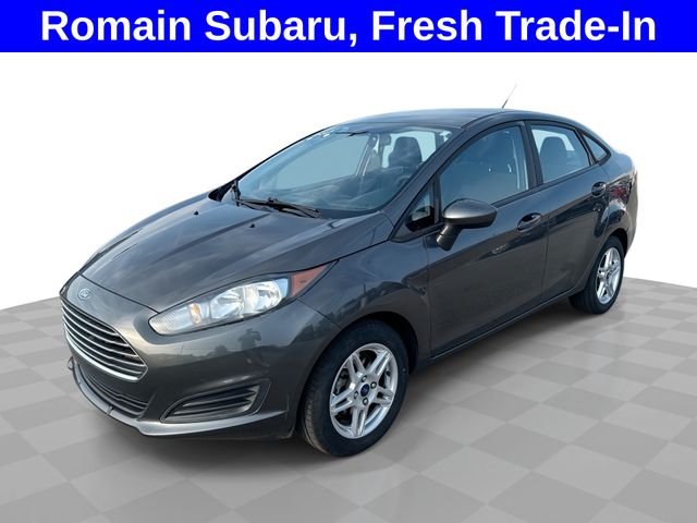 Gray 2017 Ford Fiesta Sedan Front-Wheel Drive 6-Speed Automatic