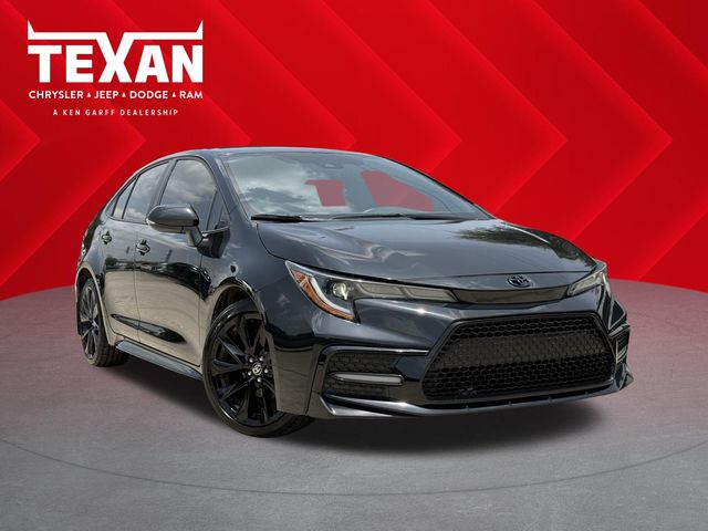 2021 Toyota Corolla SE Nightshade Black at Emmons Autoplex