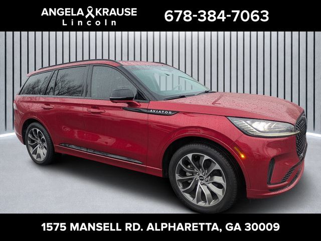 Red Carpet Tinted Clearcoat 2025 Lincoln Aviator SUV / Crossover Rear-Wheel Drive Automatic