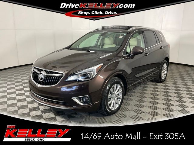 Brown (Espresso Metallic) 2020 Buick Envision Essence FWD SUV / Crossover Front-Wheel Drive 6-Speed Automatic