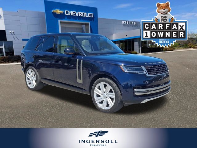 Blue 2023 Land Rover Range Rover SUV / Crossover All-Wheel Drive Automatic