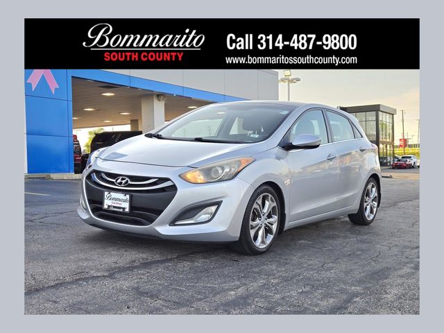 Shimmering Silver Metallic 2013 Hyundai Elantra GT FWD Hatchback Front-Wheel Drive 6-Speed Automatic Overdrive