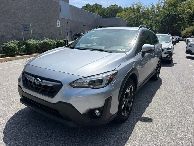 2021 Subaru Crosstrek Limited Silver at Subaru and VW of Moon Township