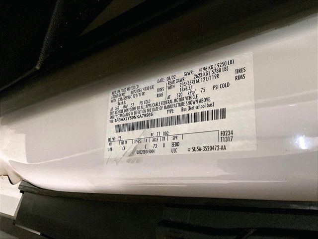 2022 Ford Transit-350 XLT White at Three Rivers CJD
