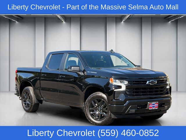 Black 2025 Chevrolet Silverado 1500 Pickup Truck 4X2 Automatic