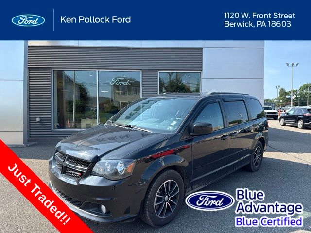 Black Onyx Crystal Pearlcoat 2017 Dodge Grand Caravan Minivan Front-Wheel Drive 6-Speed Automatic