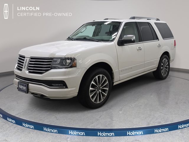 White Platinum Clearcoat Metallic 2017 Lincoln Navigator Select 4WD SUV / Crossover Four-Wheel Drive 6-Speed Automatic