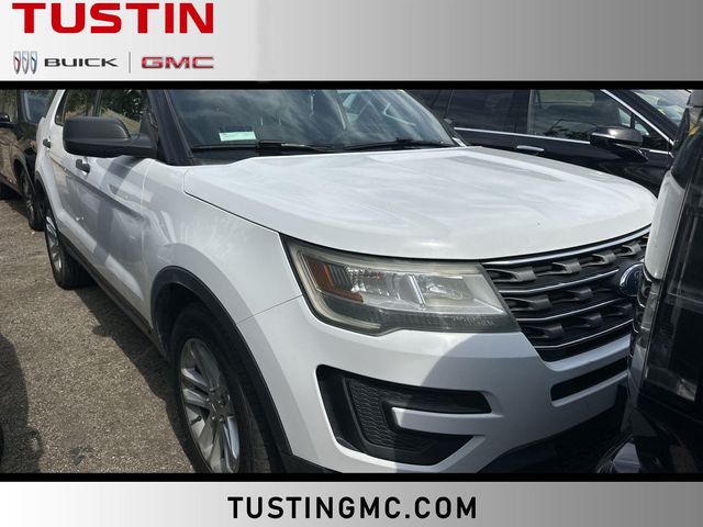 Oxford White 2017 Ford Explorer Base SUV / Crossover Front-Wheel Drive 6-Speed Automatic