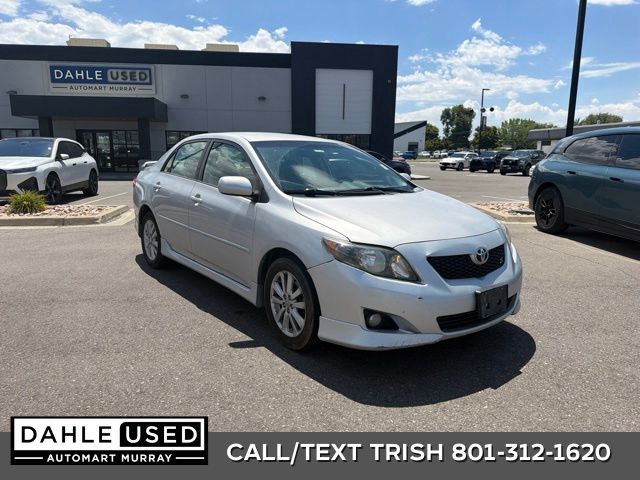 Silver 2010 Toyota Corolla Sedan