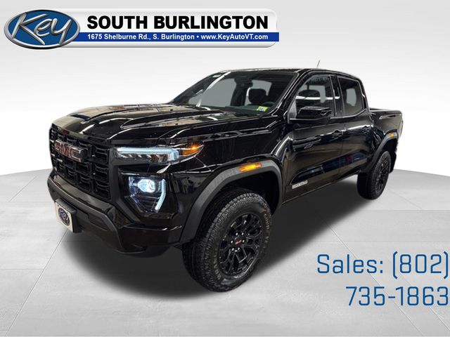 Onyx Black 2026 GMC Canyon Elevation Crew Cab 4WD Pickup Truck Four-Wheel Drive 8-Speed Automatic