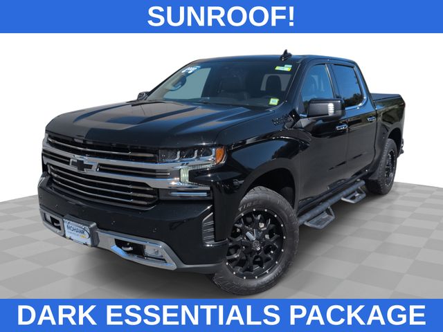 Black 2022 Chevrolet Silverado 1500 Pickup Truck Four-Wheel Drive Automatic