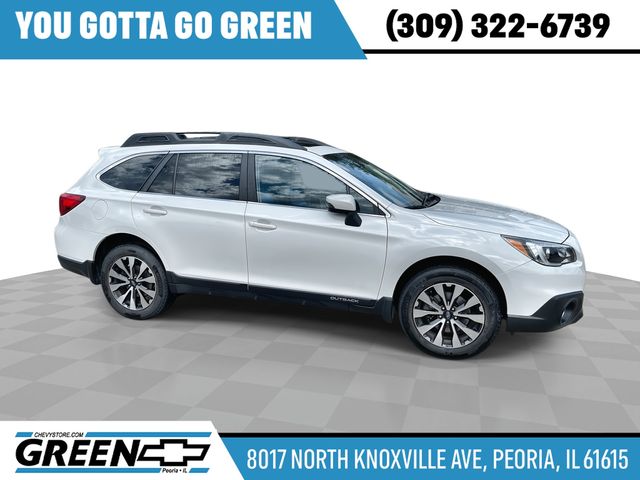 Crystal White Pearl 2016 Subaru Outback Wagon All-Wheel Drive Continuously Variable Transmission