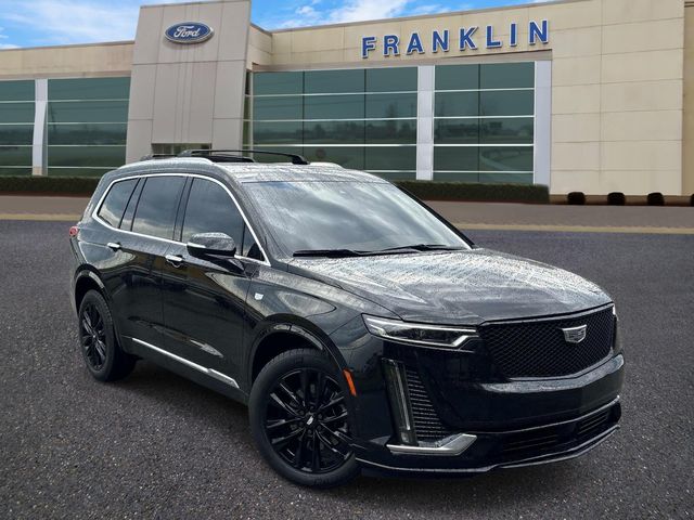 Black Metallic 2025 Cadillac XT6 SUV / Crossover Four-Wheel Drive 9-Speed Automatic