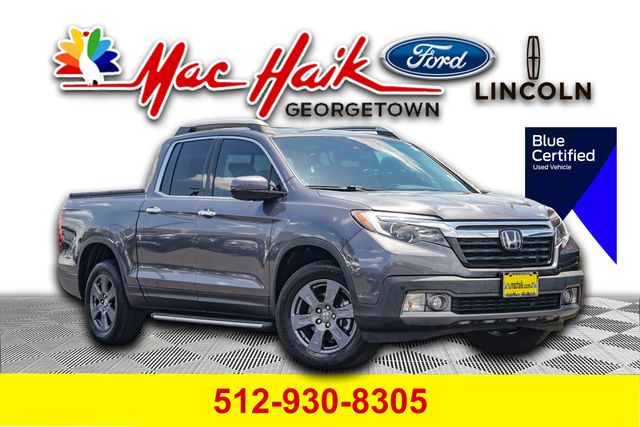 Gray (Modern Steel Metallic) 2020 Honda Ridgeline Pickup Truck All-Wheel Drive 9-Speed Automatic