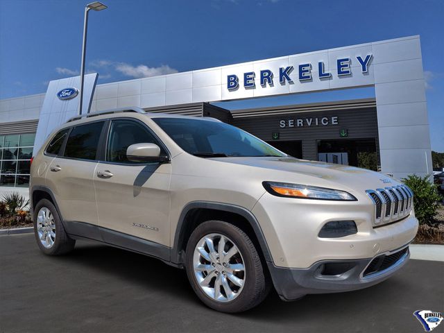 Cashmere Pearlcoat 2015 Jeep Cherokee Limited FWD SUV / Crossover Front-Wheel Drive 9-Speed Automatic