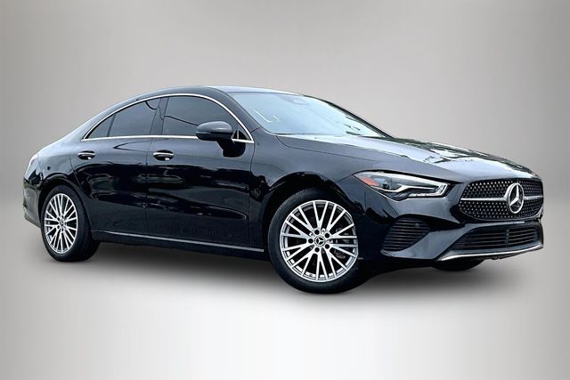 Night Black 2025 Mercedes-Benz CLA Coupe Front-Wheel Drive 8-Speed Dual Clutch