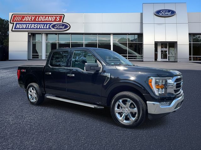 Black Metallic 2022 Ford F-150 Pickup Truck Four-Wheel Drive Automatic