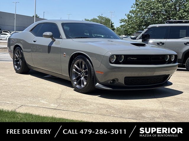 Gray Clearcoat 2023 Dodge Challenger Coupe Rear-Wheel Drive 8-Speed Automatic