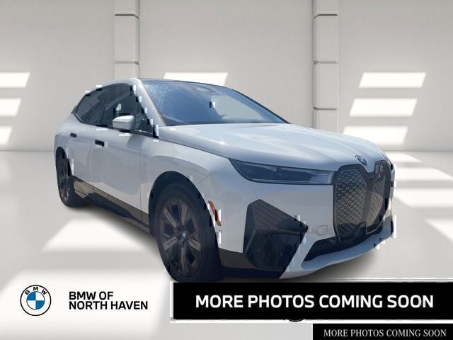 Alpine White 2023 BMW iX xDrive50 AWD SUV / Crossover All-Wheel Drive Automatic