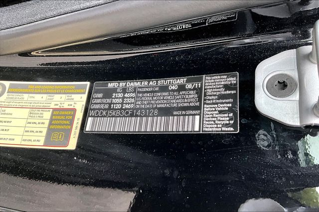 Used 2012 Mercedes-benz E-Class Coupe
