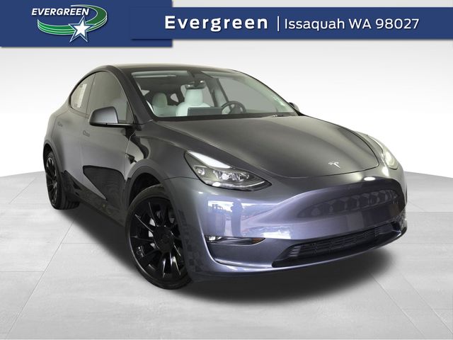 Midnight Silver Metallic 2023 Tesla Model Y Long Range AWD SUV / Crossover All-Wheel Drive 1-Speed Automatic