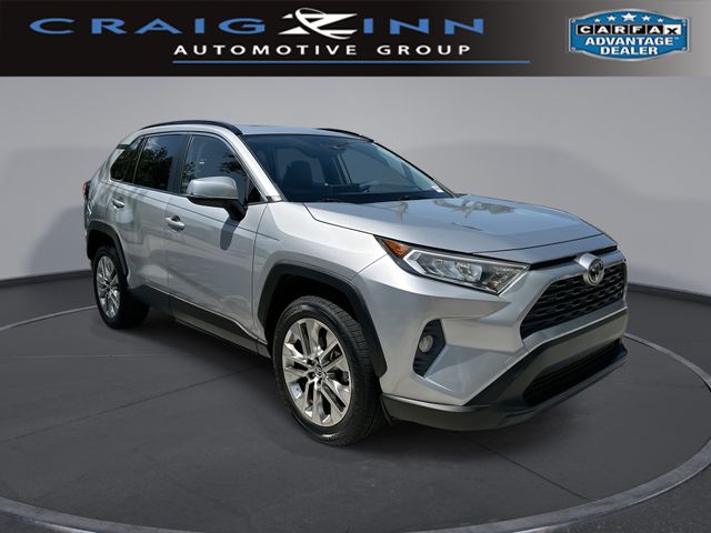 Silver Sky Metallic 2019 Toyota RAV4 SUV / Crossover Front-Wheel Drive 8-Speed Automatic