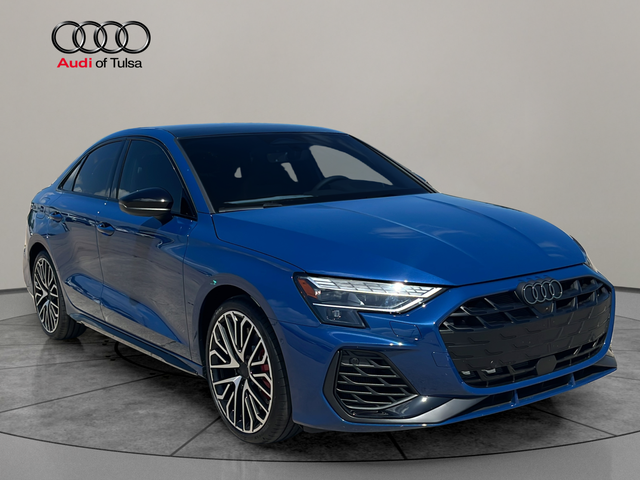 Ascari Blue Metallic 2026 Audi S3 Sedan All-Wheel Drive 7-Speed Automatic