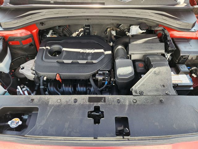 2019 Hyundai Santa Fe SEL Plus Red at DeMontrond Gulf Freeway