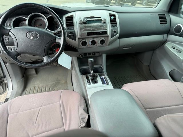 2011 Silver Toyota Tacoma Base 4X4 Truck