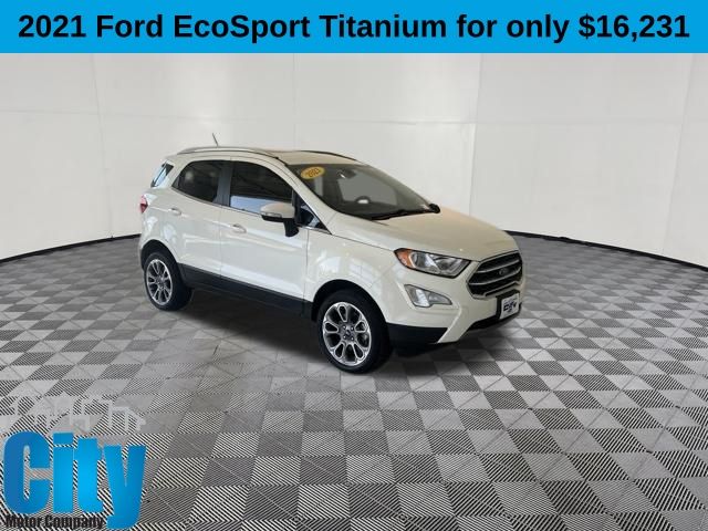 Diamond White 2021 Ford EcoSport SUV / Crossover All-Wheel Drive 6-Speed Automatic