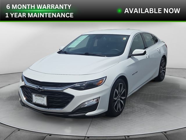 Summit White 2024 Chevrolet Malibu Sedan Front-Wheel Drive Continuously Variable Transmission