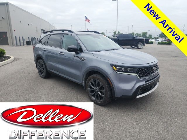 Everlasting Silver 2021 Kia Sorento SX Prestige X-Line AWD SUV / Crossover All-Wheel Drive 8-Speed Dual Clutch