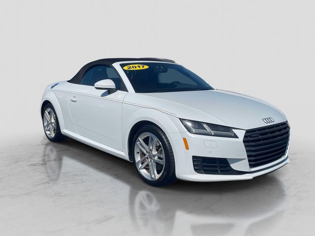 Glacier White Metallic 2017 Audi TT Convertible All-Wheel Drive 6-Speed Automatic