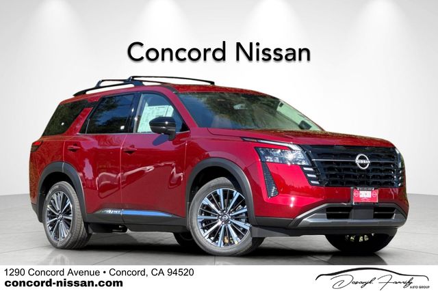 Red (Scarlet Ember Tintcoat) 2026 Nissan Pathfinder SUV / Crossover All-Wheel Drive 9-Speed Automatic