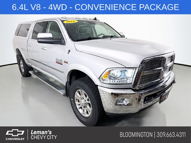 Bright Silver Clearcoat Metallic 2016 RAM 2500 Pickup Truck Four-Wheel Drive 6-Speed Automatic