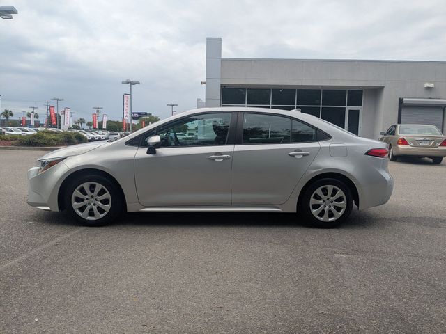 2021 Toyota Corolla LE Silver at Davis Toyota of Orangeburg