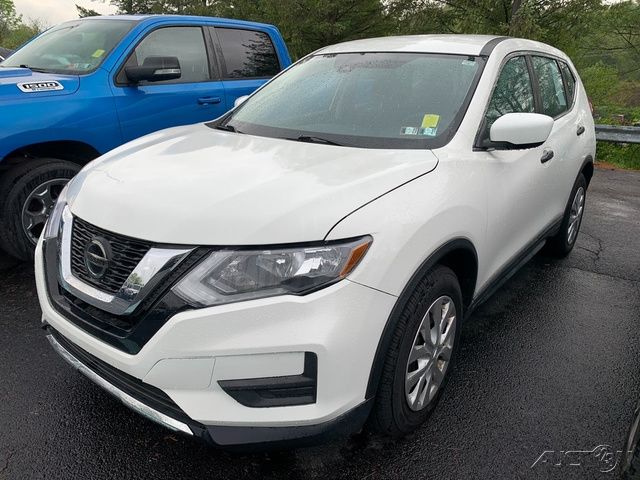 Glacier White 2020 Nissan Rogue S FWD SUV / Crossover Front-Wheel Drive Continuously Variable Transmission