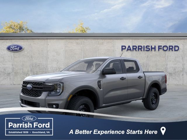 Carbonized Gray Metallic 2026 Ford Ranger XL SuperCrew 4WD Pickup Truck Four-Wheel Drive Automatic