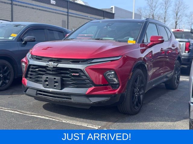 Radiant Red Tintcoat 2023 Chevrolet Blazer RS AWD SUV / Crossover All-Wheel Drive 9-Speed Automatic Overdrive
