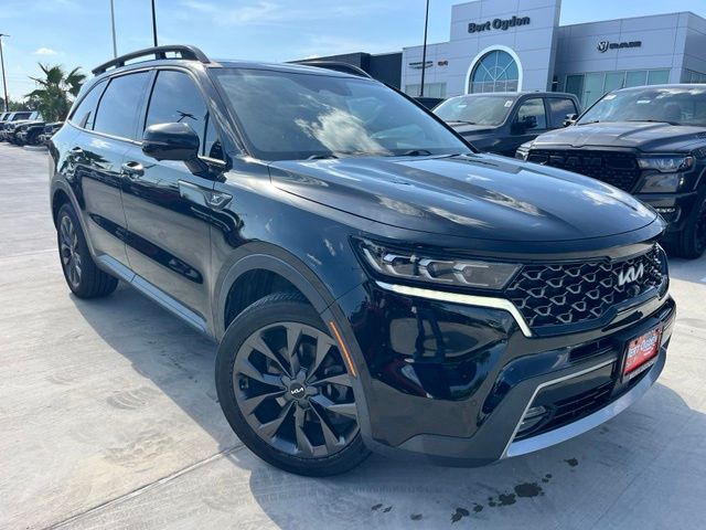 Ebony Black 2022 Kia Sorento SUV / Crossover All-Wheel Drive 8-Speed Dual Clutch