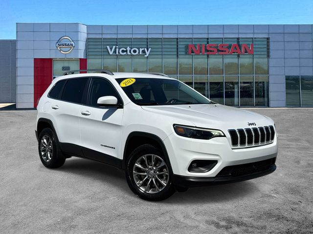 Bright White Clearcoat 2021 Jeep Cherokee SUV / Crossover Four-Wheel Drive 9-Speed Automatic