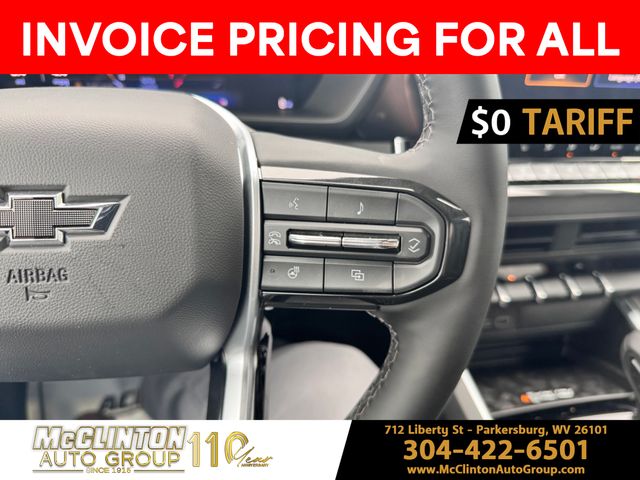 2025 Sterling Gray Metallic Chevrolet Colorado Trail Boss 4X4 Truck